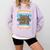 Librarian Book Lover Library Librarian Comfort Colors Sweatshirt Crimson