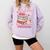 Librarian Books Are My Valentine Teacher Valentines Teach Comfort Colors Sweatshirt Crimson