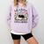 Life Is Better With Cats And Books Comfort Colors Sweatshirt Crimson