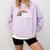 Take A Look It's In A Book Retro Reading Book Lover Comfort Colors Sweatshirt Crimson