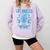 Los Angeles Hotrods Automotive Nostalgia Premium Tri-Blend Comfort Colors Sweatshirt Crimson