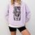 Lost In a Book Comfort Colors Sweatshirt Crimson
