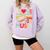 I Love 90's Music Retro Style Nostalgia Cassette 1990s Party Premium Tri-Blend Comfort Colors Sweatshirt Crimson