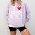 I Love Nerds I Heart Nerds For Science Book Knowledge Geeks Comfort Colors Sweatshirt Crimson