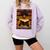 Man Reading Book Black History Month Book Lover Afro Comfort Colors Sweatshirt Crimson