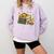 Mardi Gras Book Lover Reading Reader Men Women Kids Comfort Colors Sweatshirt Crimson