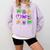 Mardi Gras Teacher Coquette Bow Pencil Apple Book Women Girl Comfort Colors Sweatshirt Crimson Mardi Gras Teacher Coquette Bow Pencil Apple Book Women Girl Comfort Colors Sweatshirt Crimson