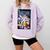 Marvel Universe Classic Dazzler Light Power Comic Book Cover Comfort Colors Sweatshirt Crimson