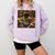 Melanin Afro Women Educated Reading Book History Girls Comfort Colors Sweatshirt Crimson