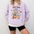 Nerdy Moms Raise Interesting Kids Books Science Comfort Colors Sweatshirt Crimson