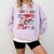 New Year New Chapter Happy New Year 2025 Book Lover Comfort Colors Sweatshirt Crimson
