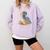 Night Owl Book Club Crescent Moon Late Night Reading Comfort Colors Sweatshirt Crimson