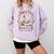 North Pole Book Club Christmas Xmas Hot Cocoa Bookish Comfort Colors Sweatshirt Crimson