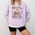 North Pole Book Club Hot Cocoa Served Daily Librarian Xmas Comfort Colors Sweatshirt Crimson