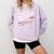 Nostalgia 90s Duck Goose Premium Tri-Blend Comfort Colors Sweatshirt Crimson