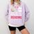 Nothing Beats Reading Rock Paper Scissors Book Lover Library Comfort Colors Sweatshirt Crimson