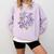 Octopus Book Reader Comfort Colors Sweatshirt Crimson