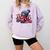 Octopus Reading Book Kraken Book Lover Comfort Colors Sweatshirt Crimson