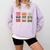 Old School Playlist Nostalgia Vibes Cassette Comfort Colors Sweatshirt Crimson