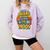 Please Be-Patient I'm From The 1900S Retro Sarcastic Saying Comfort Colors Sweatshirt Crimson