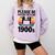 Please Be Patient With Me I'm From The 1900s Floppy Disk Premium Comfort Colors Sweatshirt Crimson