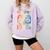 Please Be Patient With Me I'm From The 1900s Retro 90s Dad Premium Comfort Colors Sweatshirt Crimson