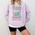 Please Be Patient With Me I'm From The 1900s Retro Cassette Comfort Colors Sweatshirt Crimson