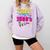Please Be Patient With Me I'm From The 1900s Retro Vibes Comfort Colors Sweatshirt Crimson