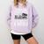 Please Be Patient With Me I'm From The 1900s Sarcastic Humor Comfort Colors Sweatshirt Crimson