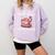 Please Be Patient With Me I'm From The 1900s Women Girl Premium Comfort Colors Sweatshirt Crimson