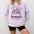 Plot Twist I'm Sober Women's Sobriety Book Reading Literary Comfort Colors Sweatshirt Crimson