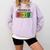 Powered By Books Bookworm Librarian Reading Comfort Colors Sweatshirt Crimson