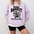 Racoon-Bookworm-Book Bandit-Fueled By Fiction Comfort Colors Sweatshirt Crimson