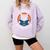 I Read Banned Books For Men Women Cat Banned Books Comfort Colors Sweatshirt Crimson
