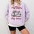Read Books Be Kind Stay Weird Bookish Cowboy Reading Raccoon Comfort Colors Sweatshirt Crimson