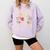 Read Books Be Kind Stay Weird Skeleton Reading Book Comfort Colors Sweatshirt Crimson