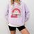 Read Your Heart Out Book Lover Fun Reading Time Comfort Colors Sweatshirt Crimson