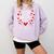 Read Your Heart Out Valentine Book Lover Reading Teacher Comfort Colors Sweatshirt Crimson