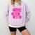 Reading Books Its Book Fair Week Comfort Colors Sweatshirt Crimson