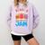 Reading Is My Jam I Love To Read Books Boy Girl Comfort Colors Sweatshirt Crimson