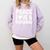 Reading I Love Books And Reading Comfort Colors Sweatshirt Crimson