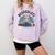 Readsolotl Book Lover Reading Axolotl Kids Reader Comfort Colors Sweatshirt Crimson