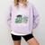 Real Zombies Read Books Zombie Comfort Colors Sweatshirt Crimson