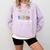 There's No Such Thing As Too Many Books Bookworm Libraries Comfort Colors Sweatshirt Crimson