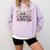 There’s No Such Thing As Too Many Books Comfort Colors Sweatshirt Crimson
