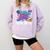 Retro 80s Style 90s Pop Fashion Nostalgia Eighties Music Comfort Colors Sweatshirt Crimson