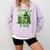 Retro Book Lucky Reading Teacher St Patrick's Day -Adults Small Cotton Blend Polyester Blend Short Sleeve Comfort Colors Sweatshirt Crimson