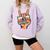 Retro Cassette Tape For 80s & 90s Nostalgia Comfort Colors Sweatshirt Crimson