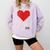 Retro Gamer 1 Life Pixel Heart – 8-Bit Gaming Nostalgia Comfort Colors Sweatshirt Crimson