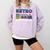 Retro Gaming Nostalgia Tee Perfect For 90s Lovers Premium Tri-Blend Comfort Colors Sweatshirt Crimson